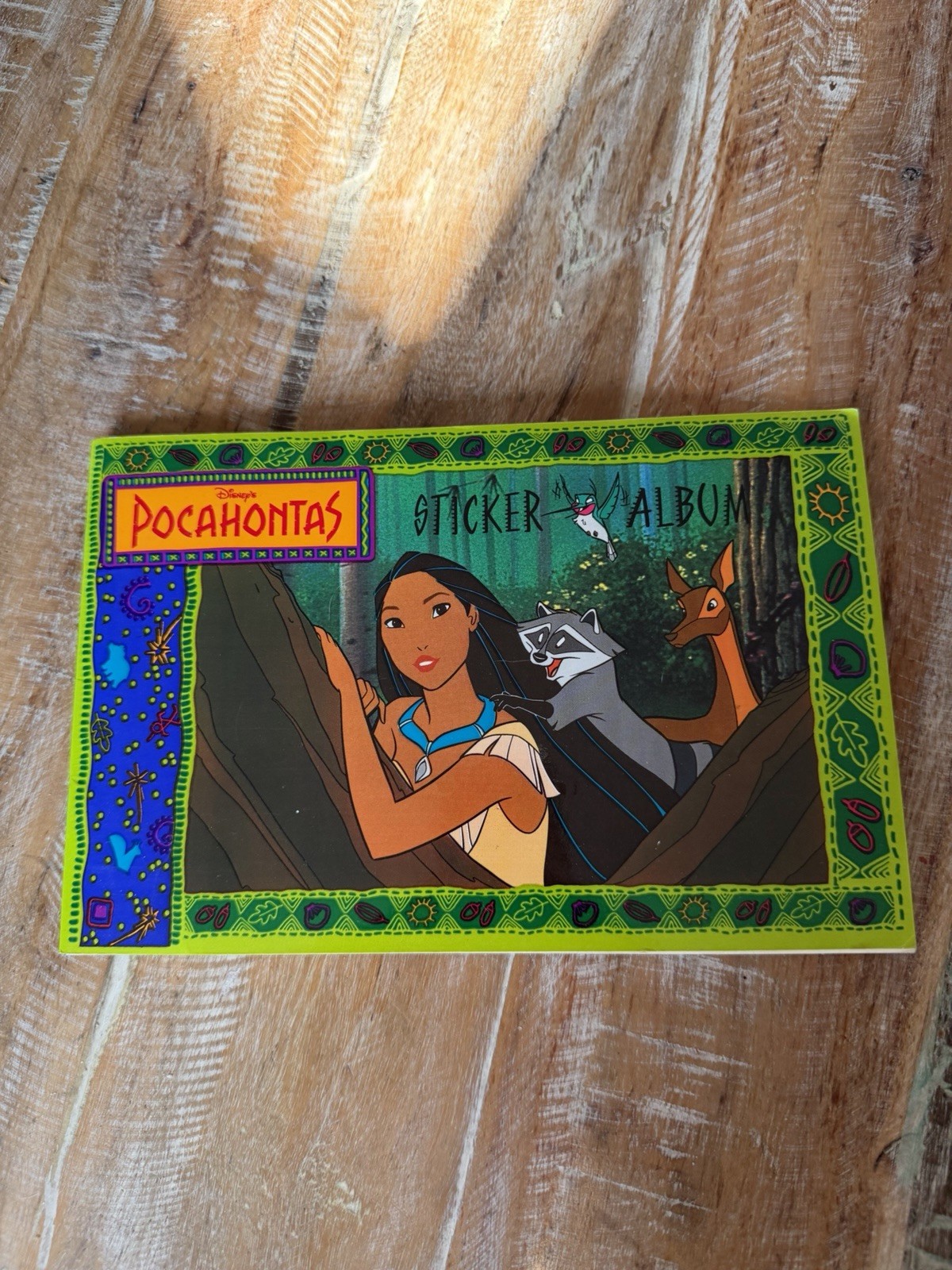 1995 Sandylion Pocahontas Sticker Album Filled Sanrio Prism Trolls Ren & Stimpy