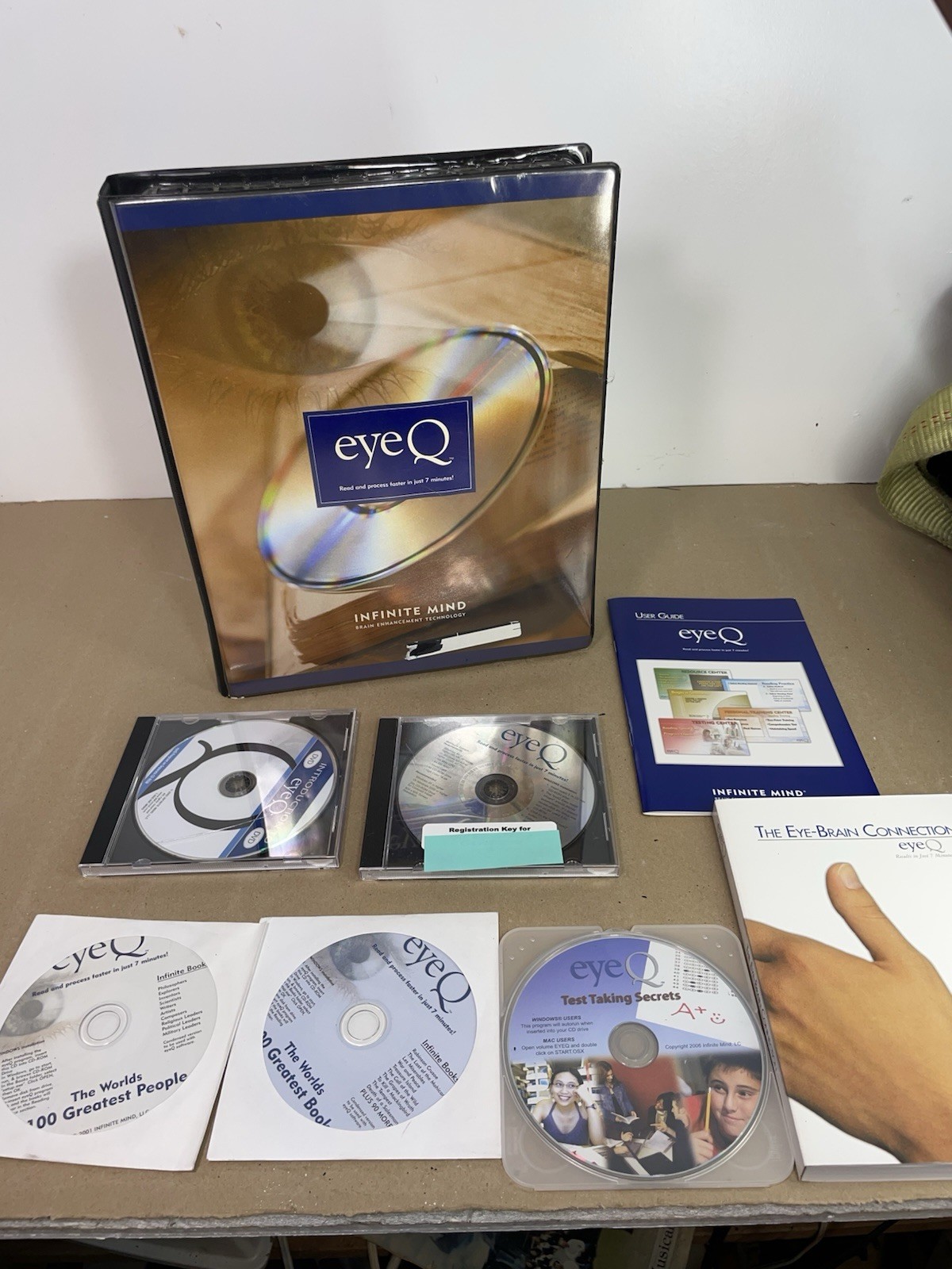 Eyeq Infinite Mind Brain Enhancement Technology Set