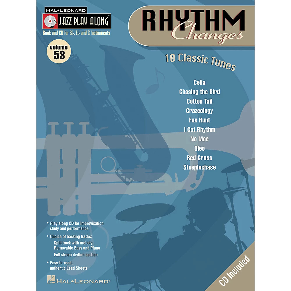 Hal Leonard Rhythm Changes Volume 53 Jazz Play-Along Series Book with CD)