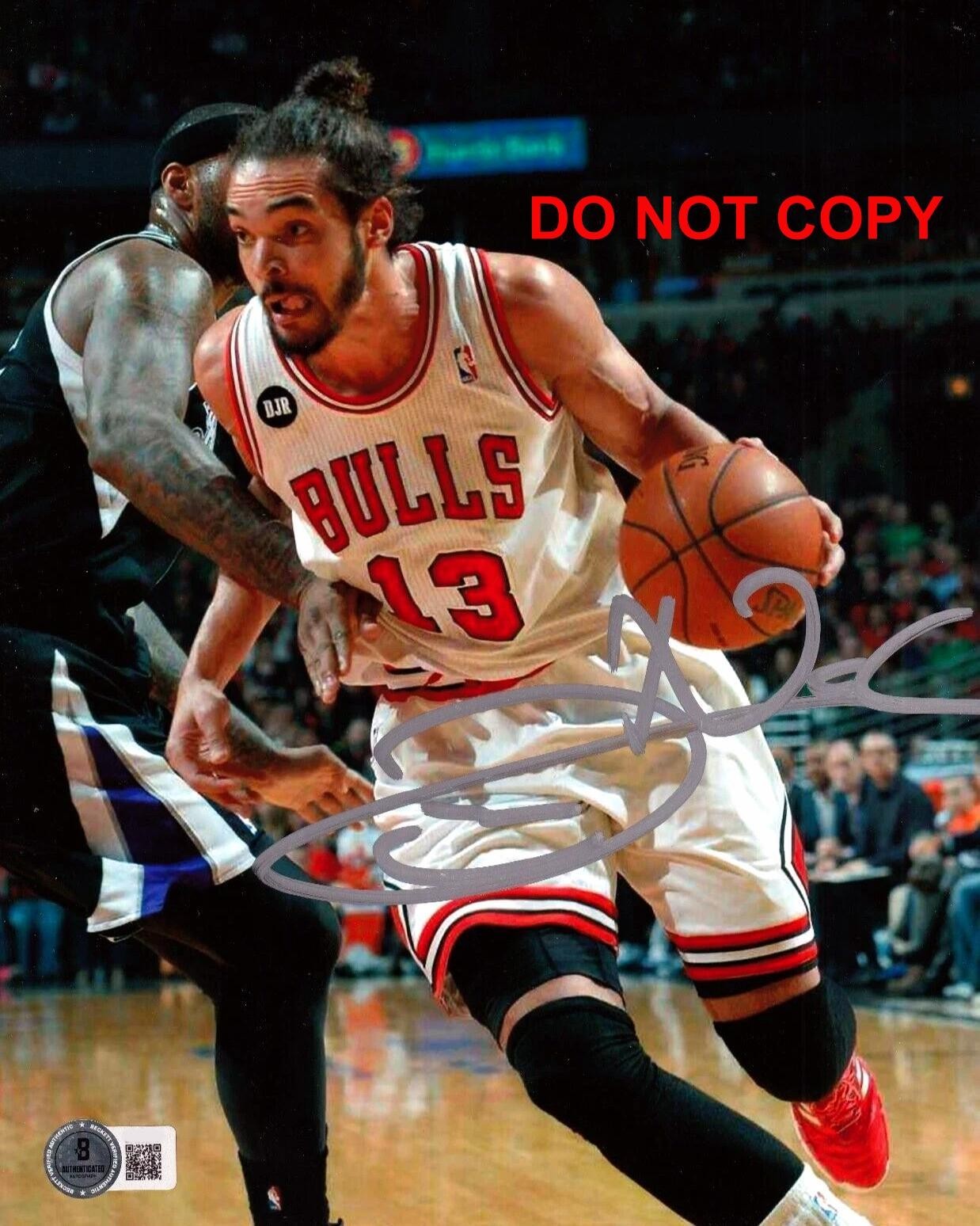 Joakim Noah CHICAGO BULLS Signed Autographed REPRINT 8x10 Photo RP