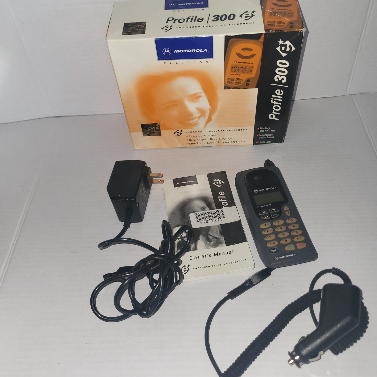 Vintage Cell Phone Motorola Profile 300e Cell Phone Telephone 1990s