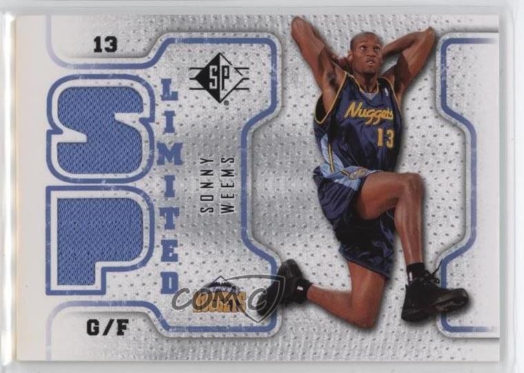 2008-09 SP SP Limited Memorabilia Sonny Weems #SPL-SW no9