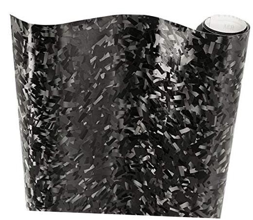 + Forged Composite Carbon Vinyl Wrap Roll () 1ft x 5ft Black