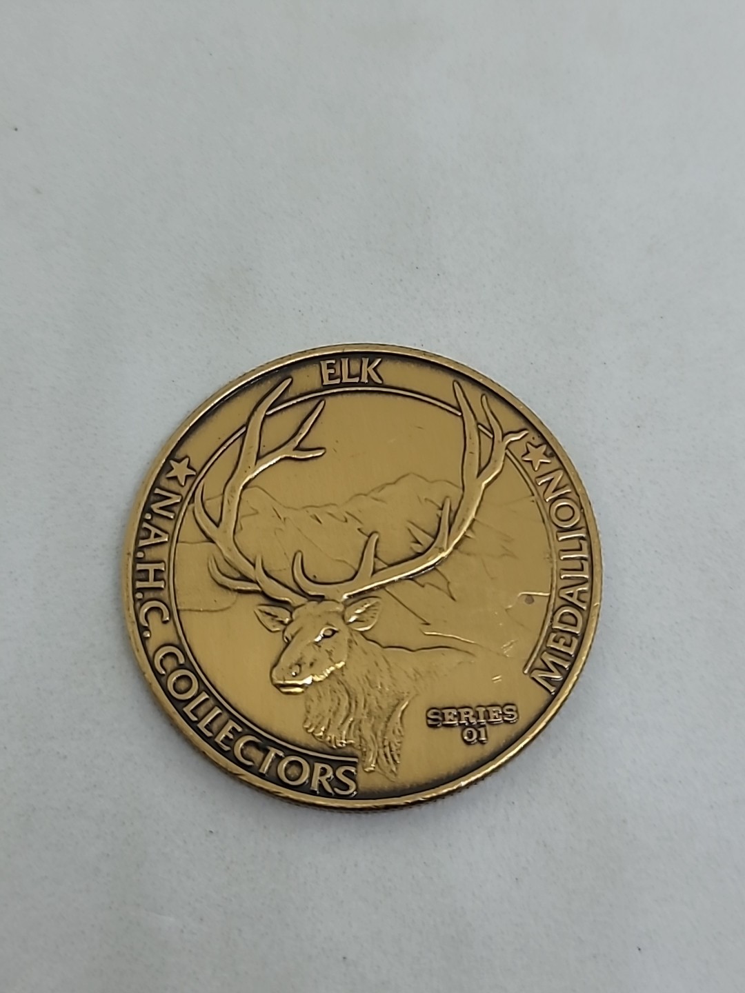 NAHC North American Hunters Club Medallion / Coin - Elk - Series 01
