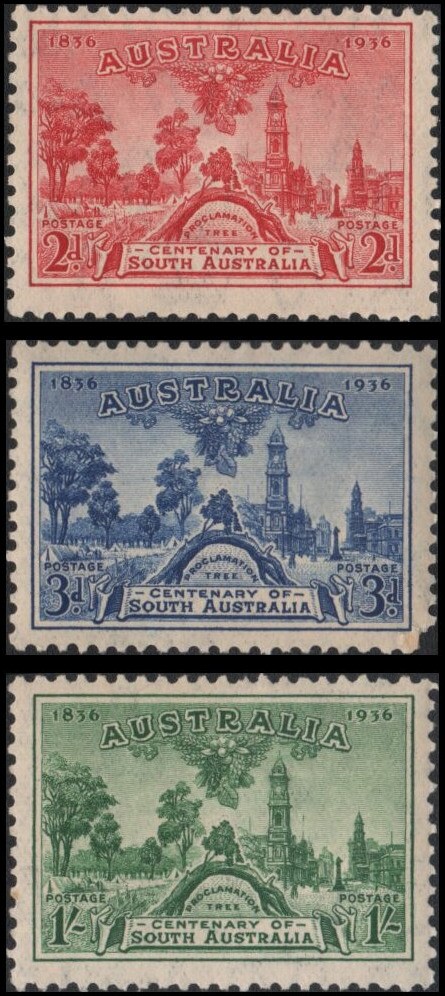 Australia #159-161 MH