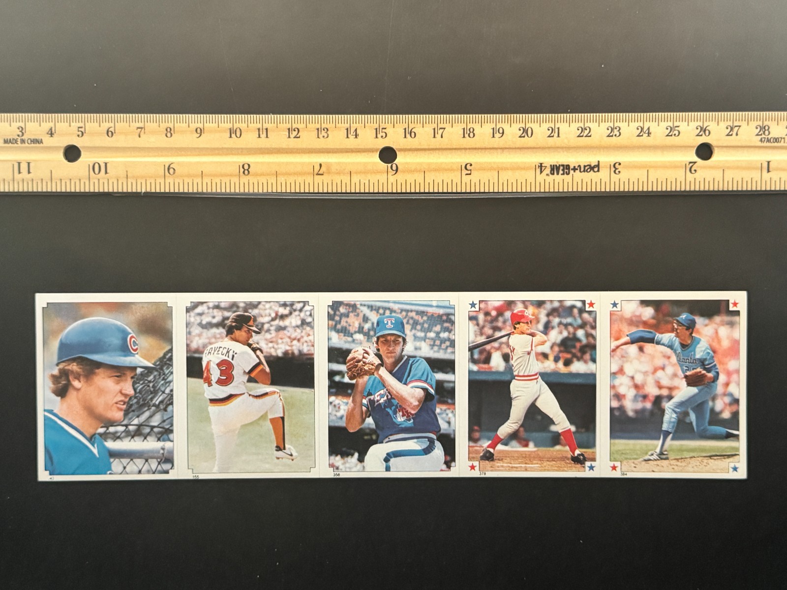 1984 Topps Sticker Complete Panel, Dravecky, #3