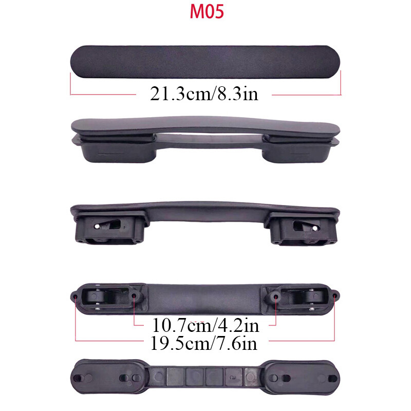 Plastic Luggage Hardware Suitcase Repair Parts Handle Travel Case Replacement♪ ⇗