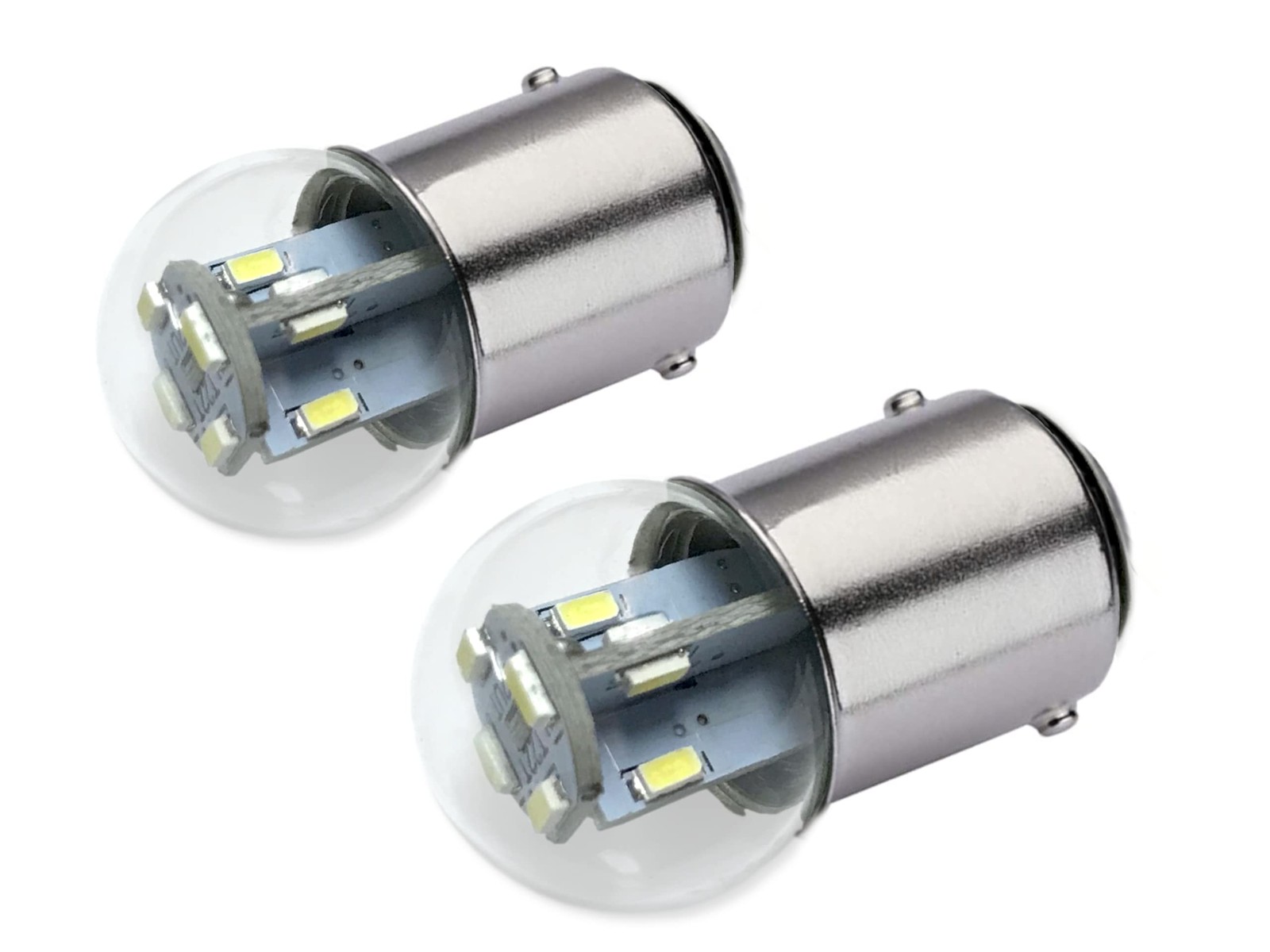 #90 Miniature Bulb LED Replacement | 12/14vdc | Replaces Pure White; 2-pack 