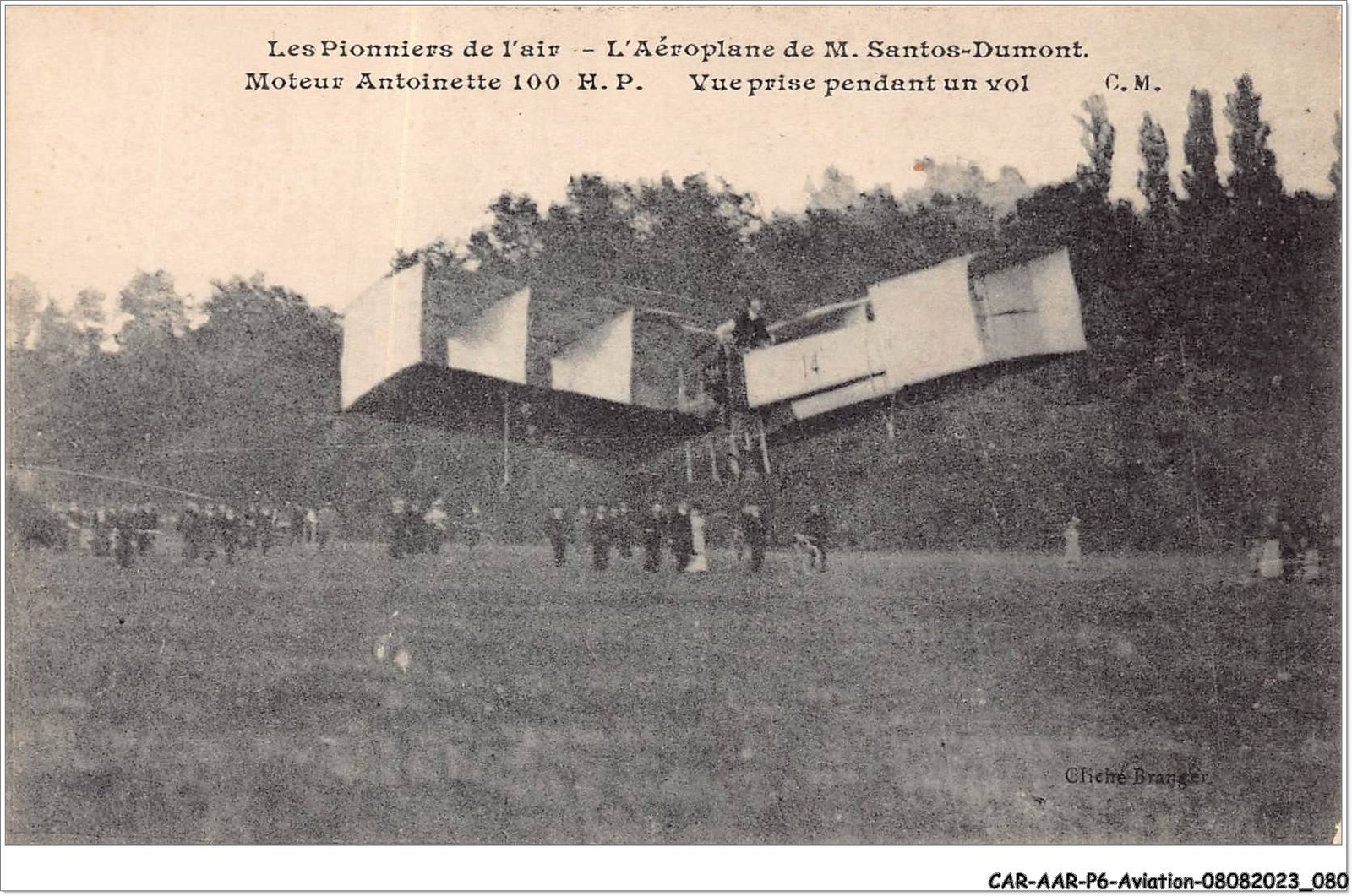 Car-AARP6-0468 - Aviation - The Pioneers Of The Air - The Airplane Of M Santos