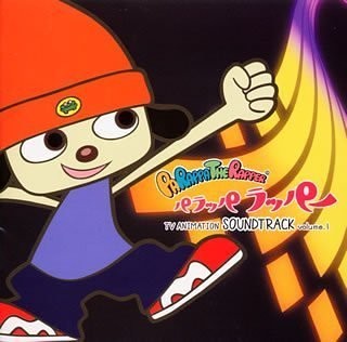 PaRappa Rapper TV animation soundtrack volume.1 book form JP