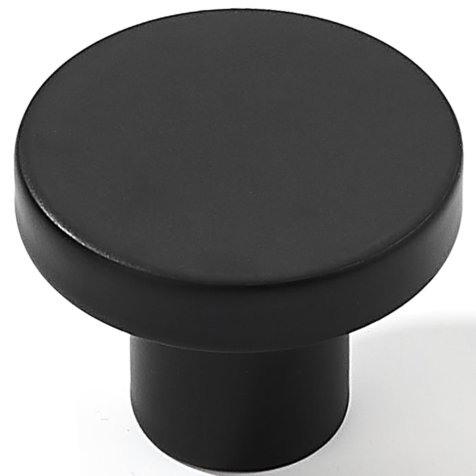 khtumeware 10 Pack Cabinet Knobs Black Kitchen Cabinet Knobs Round Dresser Dr...
