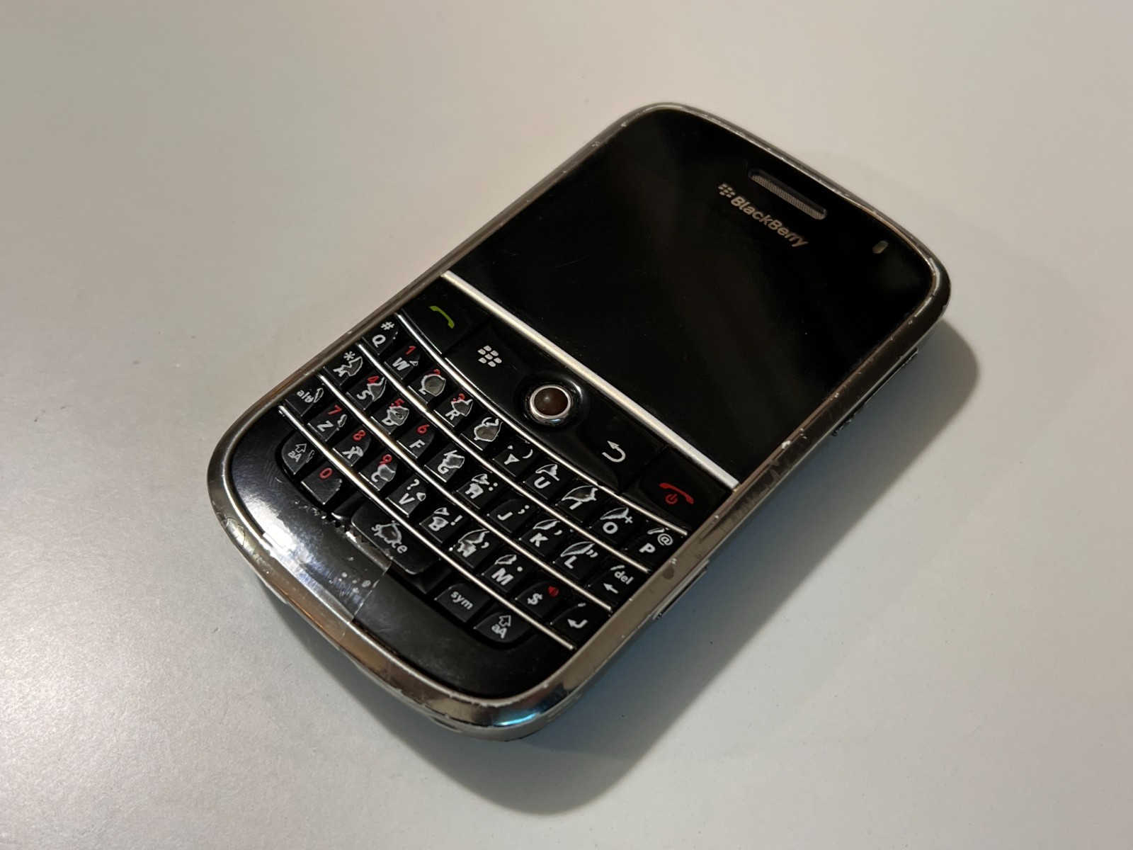 Blackberry 9000 Vintage cell phone Black color