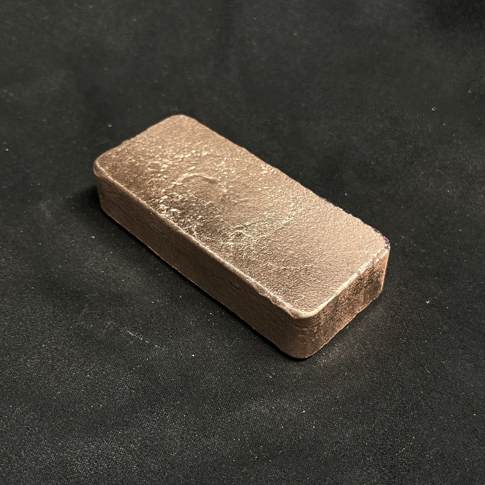 21 Oz .999 Pure Copper Bullion Hand Poured Bar