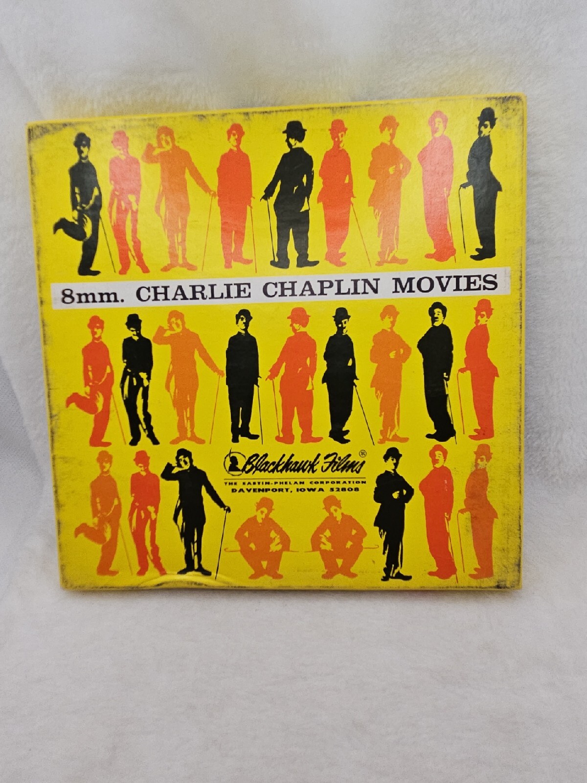 Vtg 8mm Super 8 Film Charlie Chaplin Adventurer Blackhawk