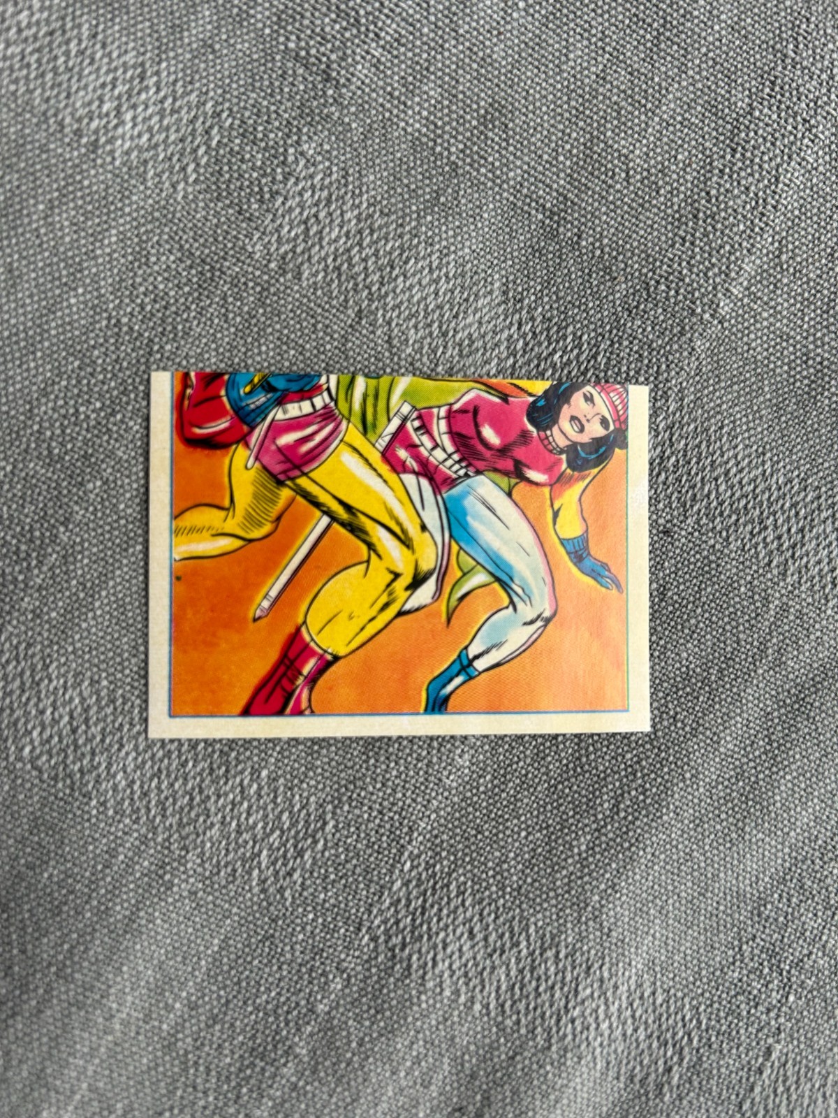 Marvel Superheros 1980 ( a. G.E Stickers No. 87 (2 1/2in x 1 13/16in) - Very +)