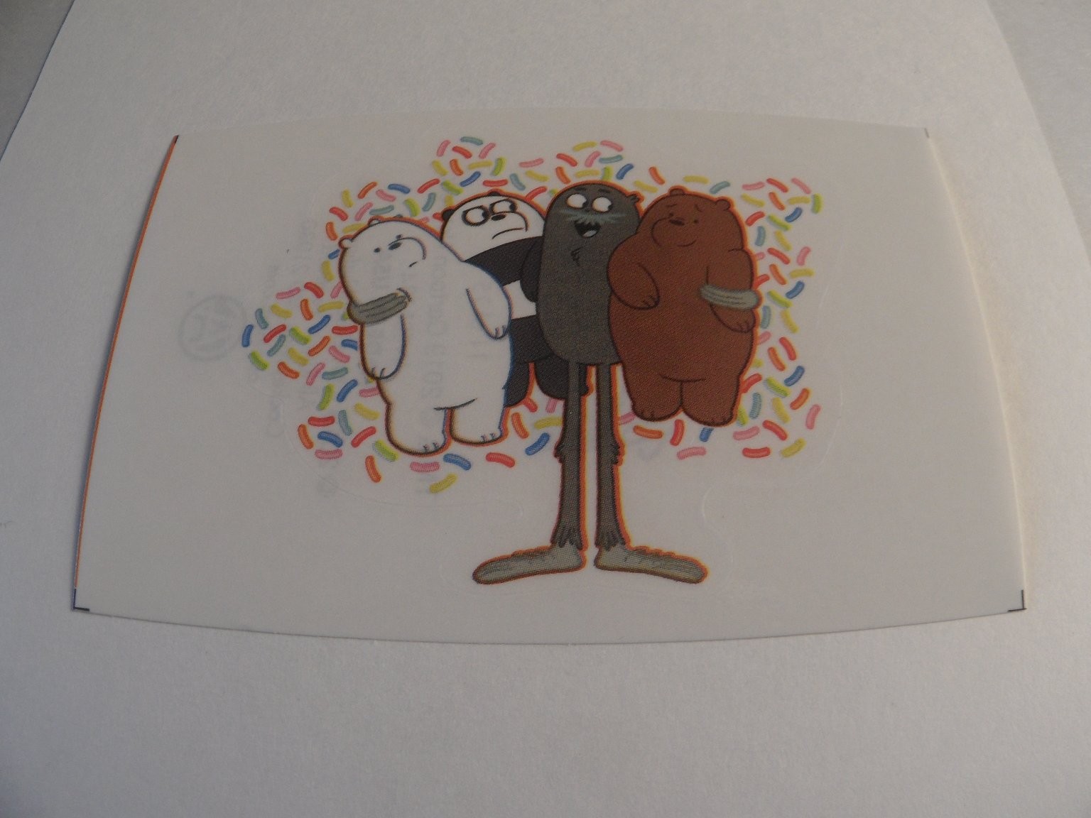 We Bare Bears Sticker Cartoon Network Grizzly Panda Ice Bear 2019 A&A Global