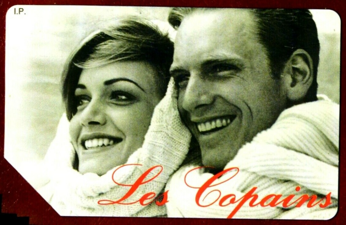 G 233 C&C 2266 Used Phone Card Les Copains Pair