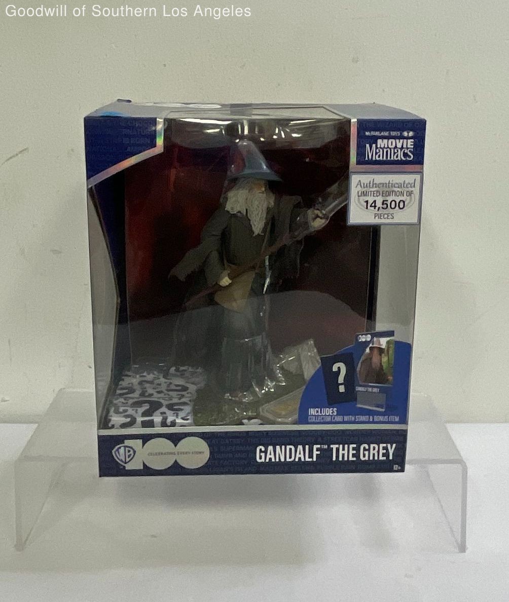 Movie Maniacs Gandalf The Grey Lord Of The Rings Limited Ed Sealed!