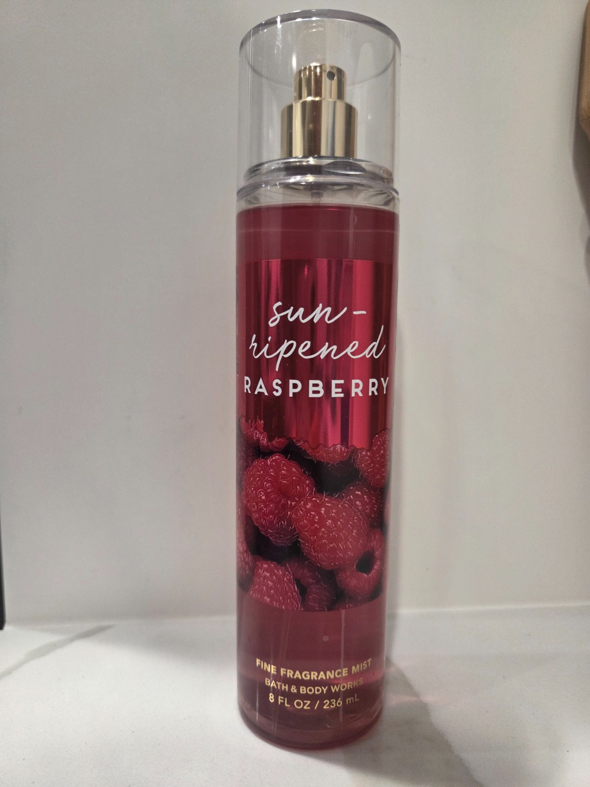 BATH & BODY WORKS SUN-RIPENED RASPBERRY BODY MIST SPRAY 8 FL OZ