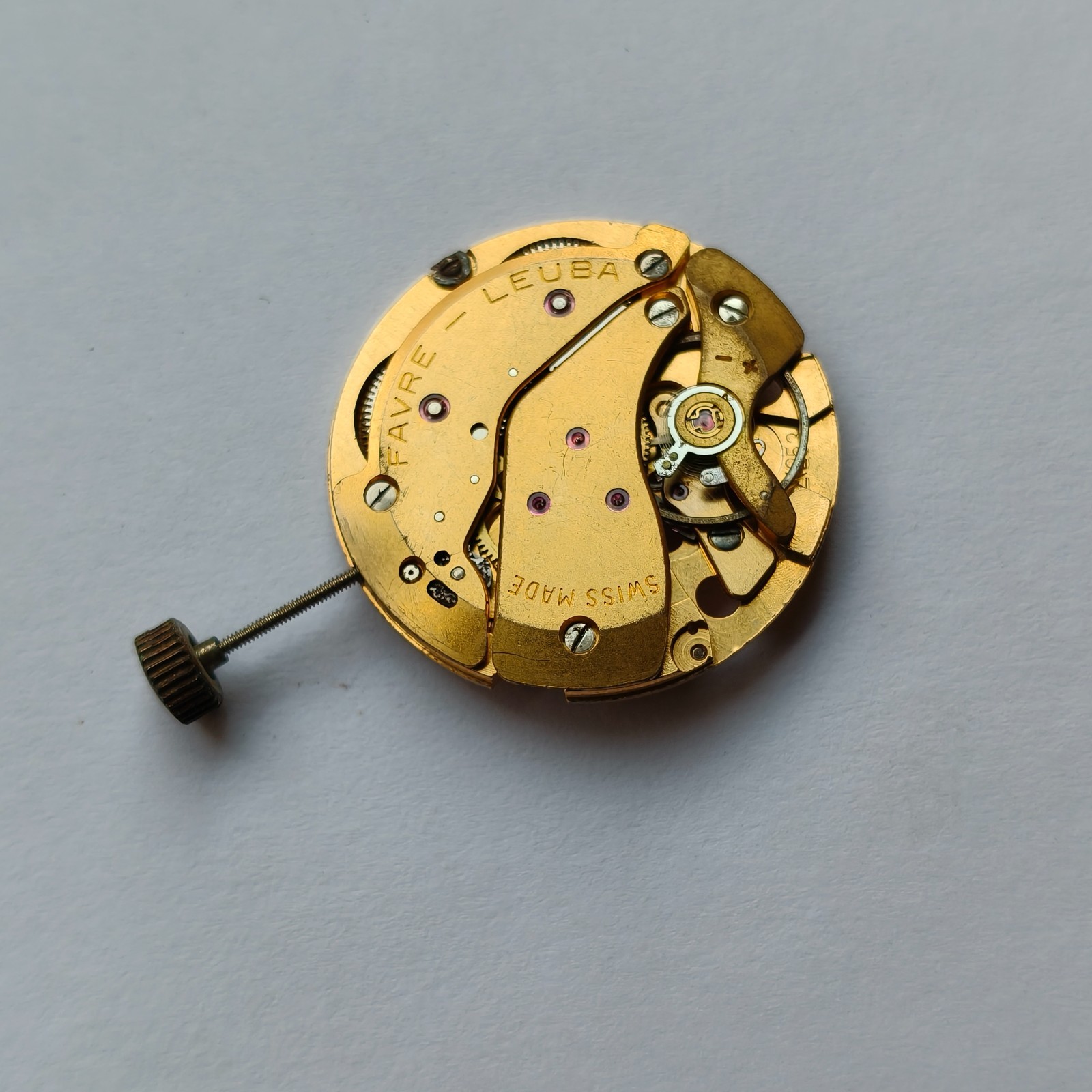 Swiss Made Caliber 253 for Parts/Repair AS IS #08