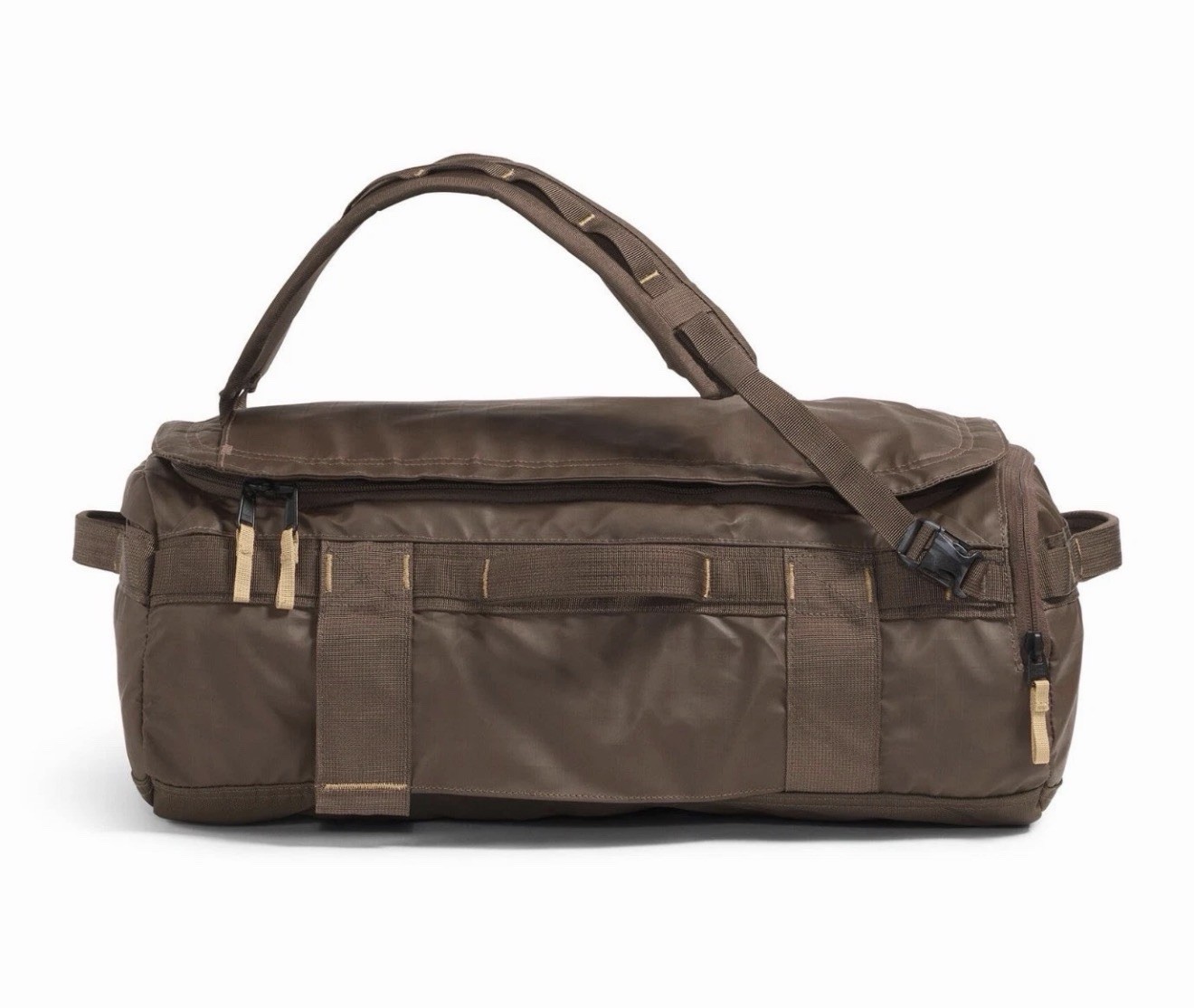THE NORTH FACE Base Camp Voyager Duffel62L, Smokey Brown/Khaki Stone, One Size