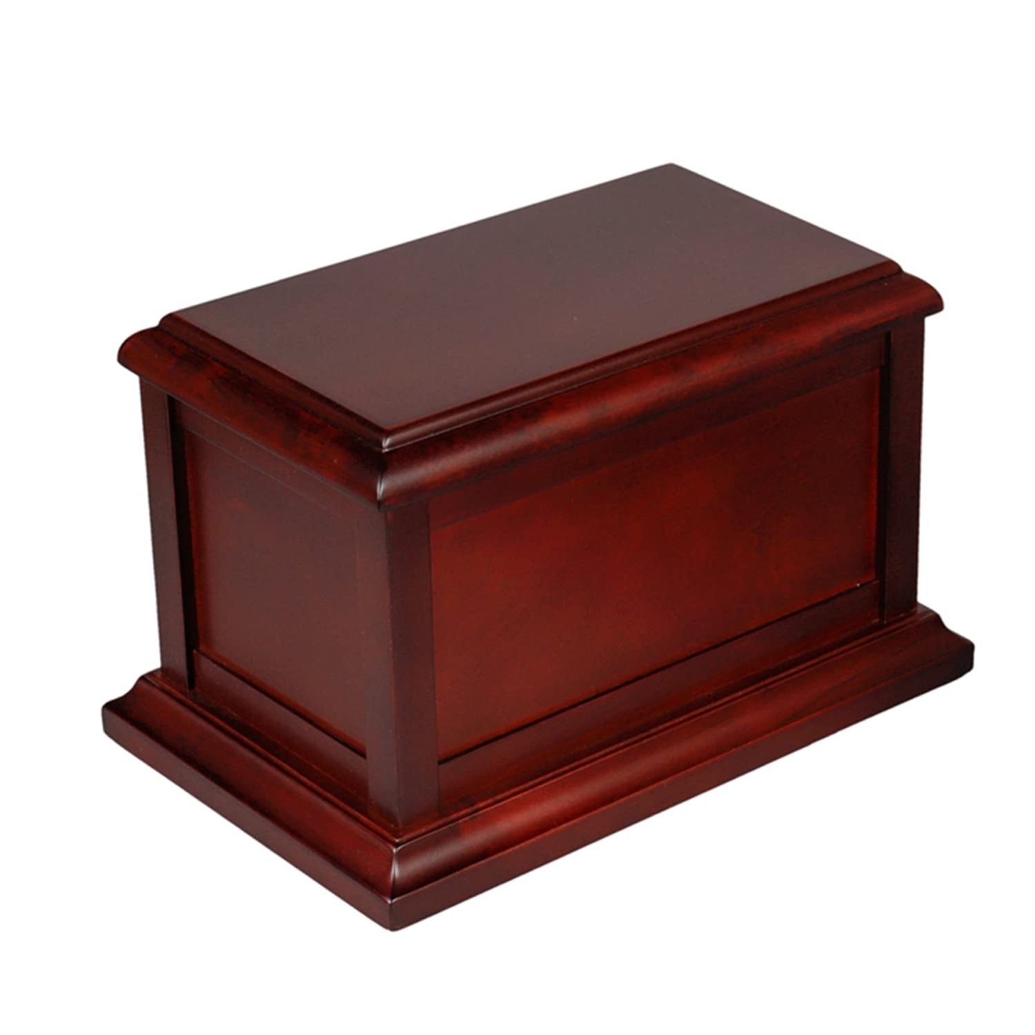 Cherry Solid Wooden Urns for Adult Male, Cremation Urns Eco-Friendly Wooden C...