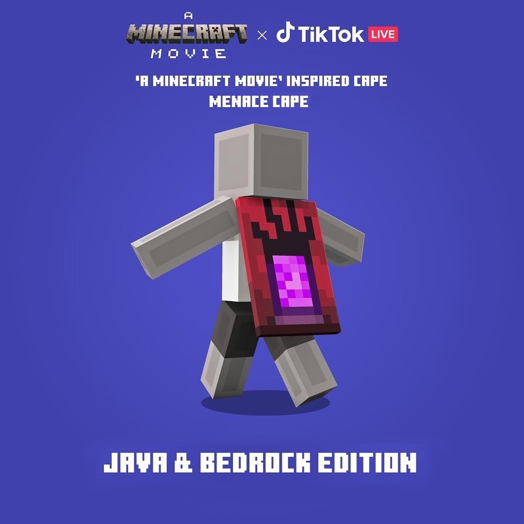 Minecraft  Menace Cape Code - Works for Both Versions