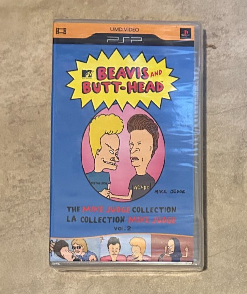 Beavis & Butt-Head Volume 2 Sony PSP UMD Video NEW Factory Sealed
