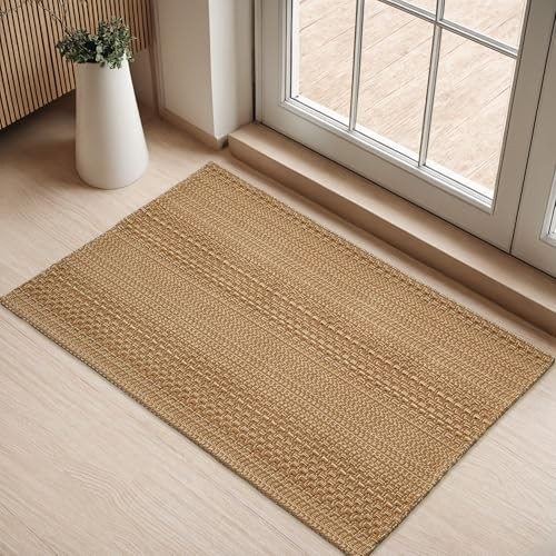 Door Mat Indoor Entrance 2x3 ft Rug, Machine Washable, Bohemian Small Area 