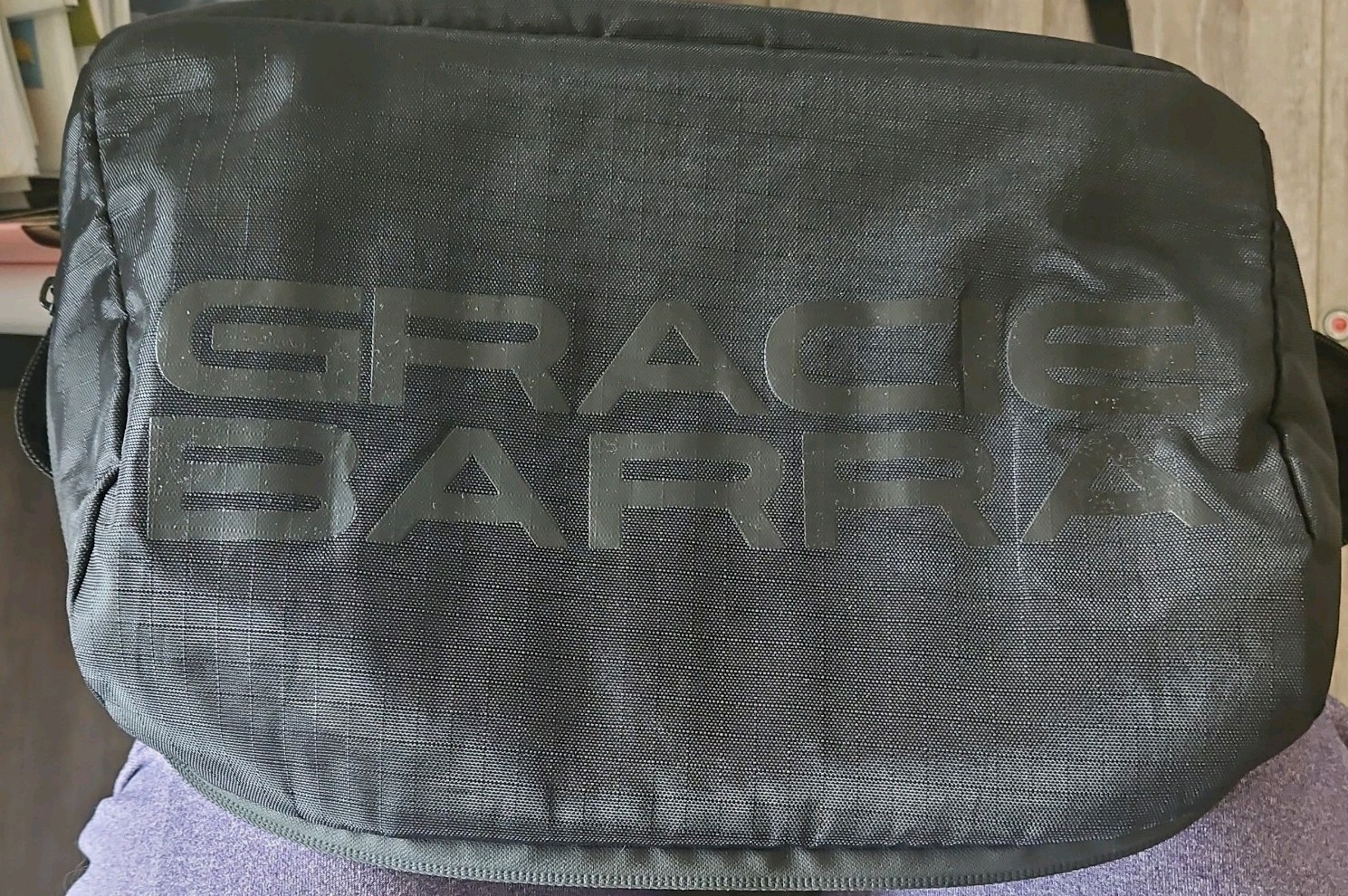 Official Gracie Barra Jiu Jitsu Lrg Backpack Gym Bag w/ laptop sleeve light used
