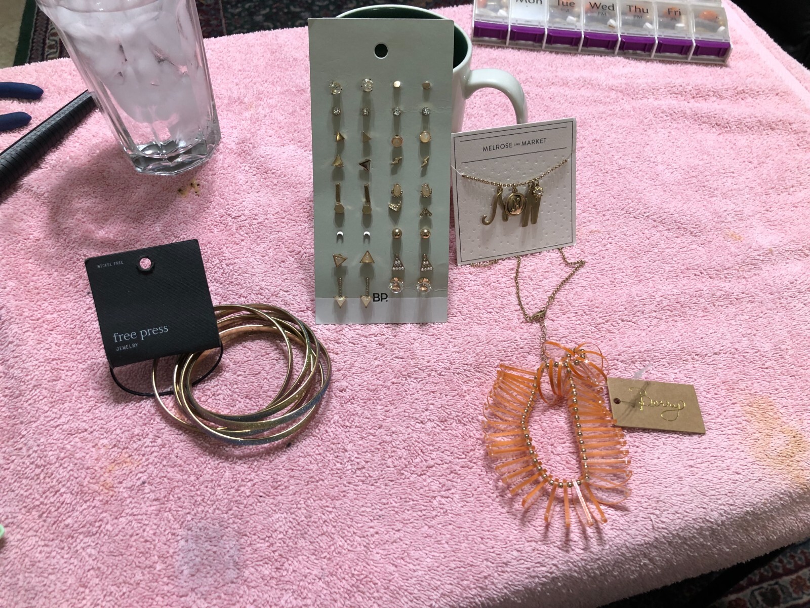 EASTER SPECIAL  - NWT - Lot of Nordstrom Costume Fashion Jewelry - see pics