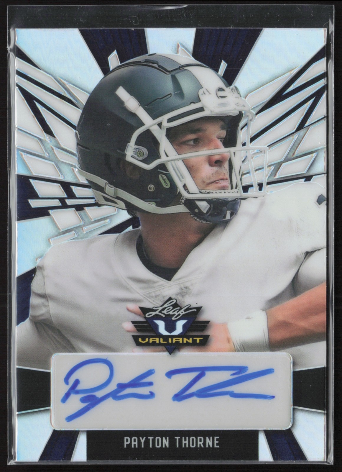 2022 Pro Set Metal Payton Thorne Prismatic Black /20 #PA-PT1 Auto Michigan State