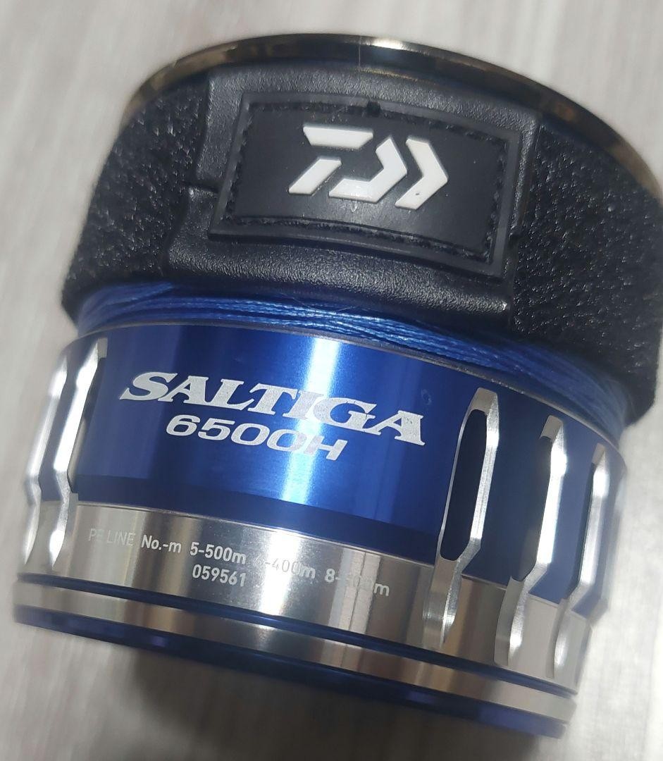 Daiwa SALTIGA 6500H original spool, , with PE Ocea 8