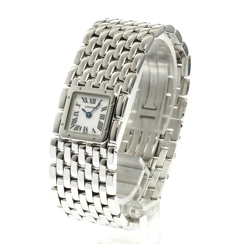 Cartier W61001T9 Panthère Ruban Shell Dial Quartz Stainless Steel Women Watch