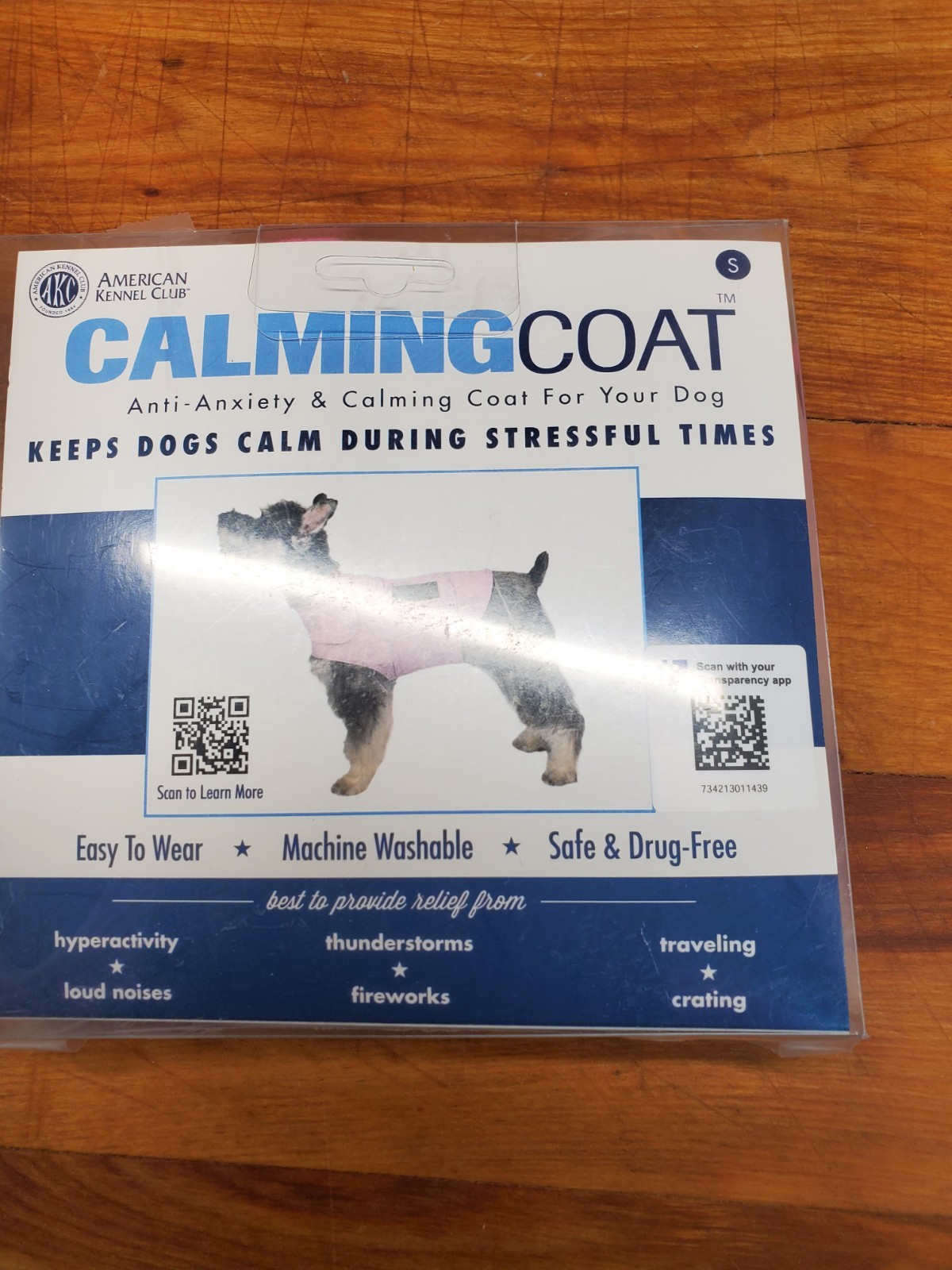 AKC CALMING COAT small