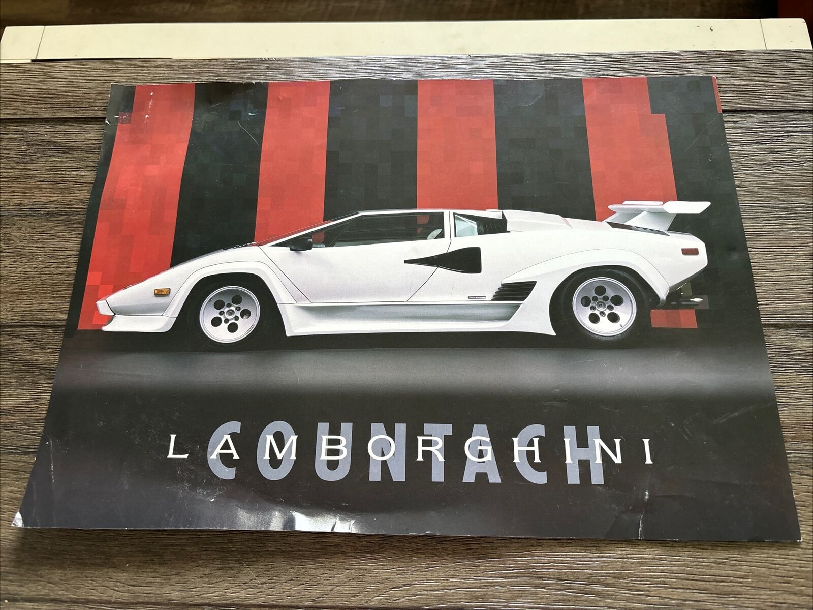 Lamborghini Poster 19 X 13 Hot Italian Race Sports Car Racer Sebring Monte Carlo