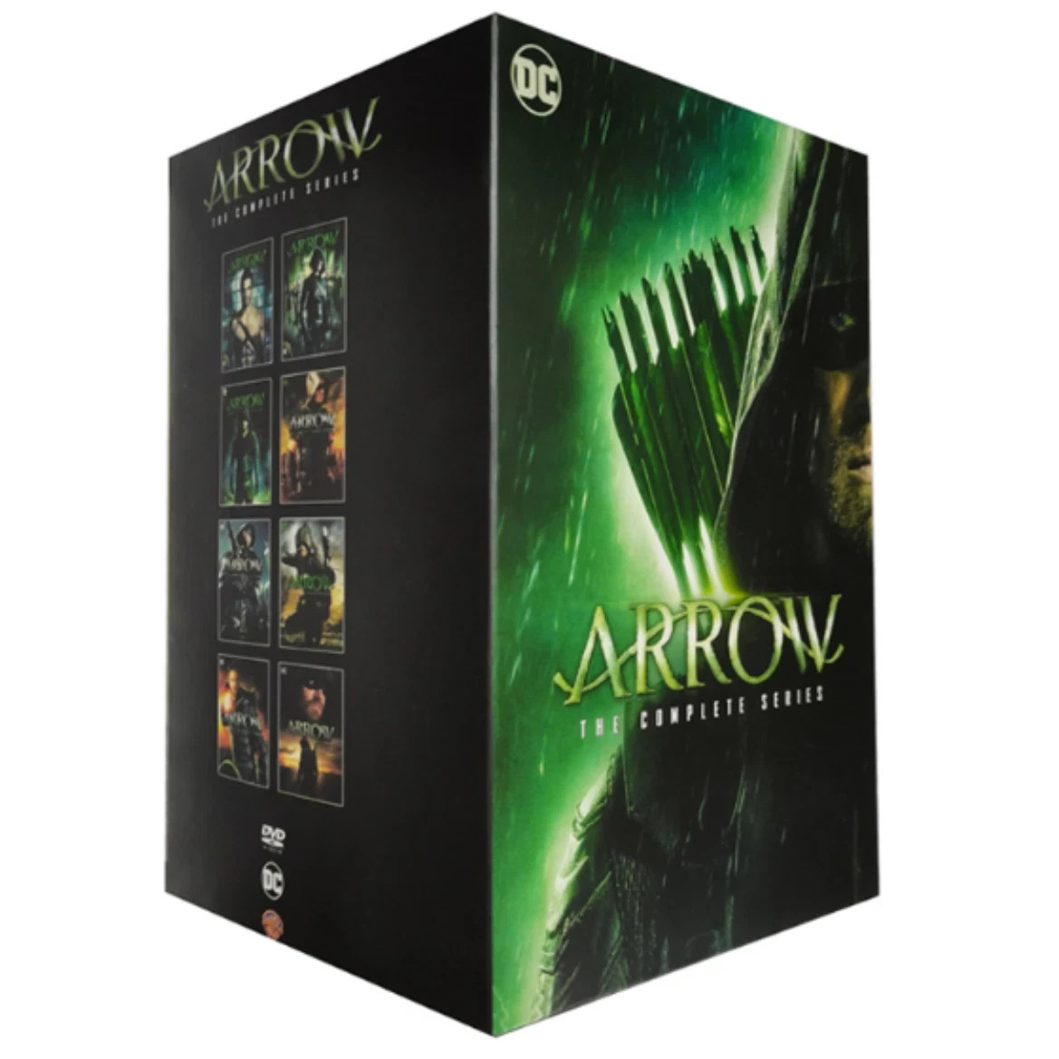 Arrow: The Complete Series Seasons 1-8 (DVD 38-Discs Box Set ) Free Shipping.