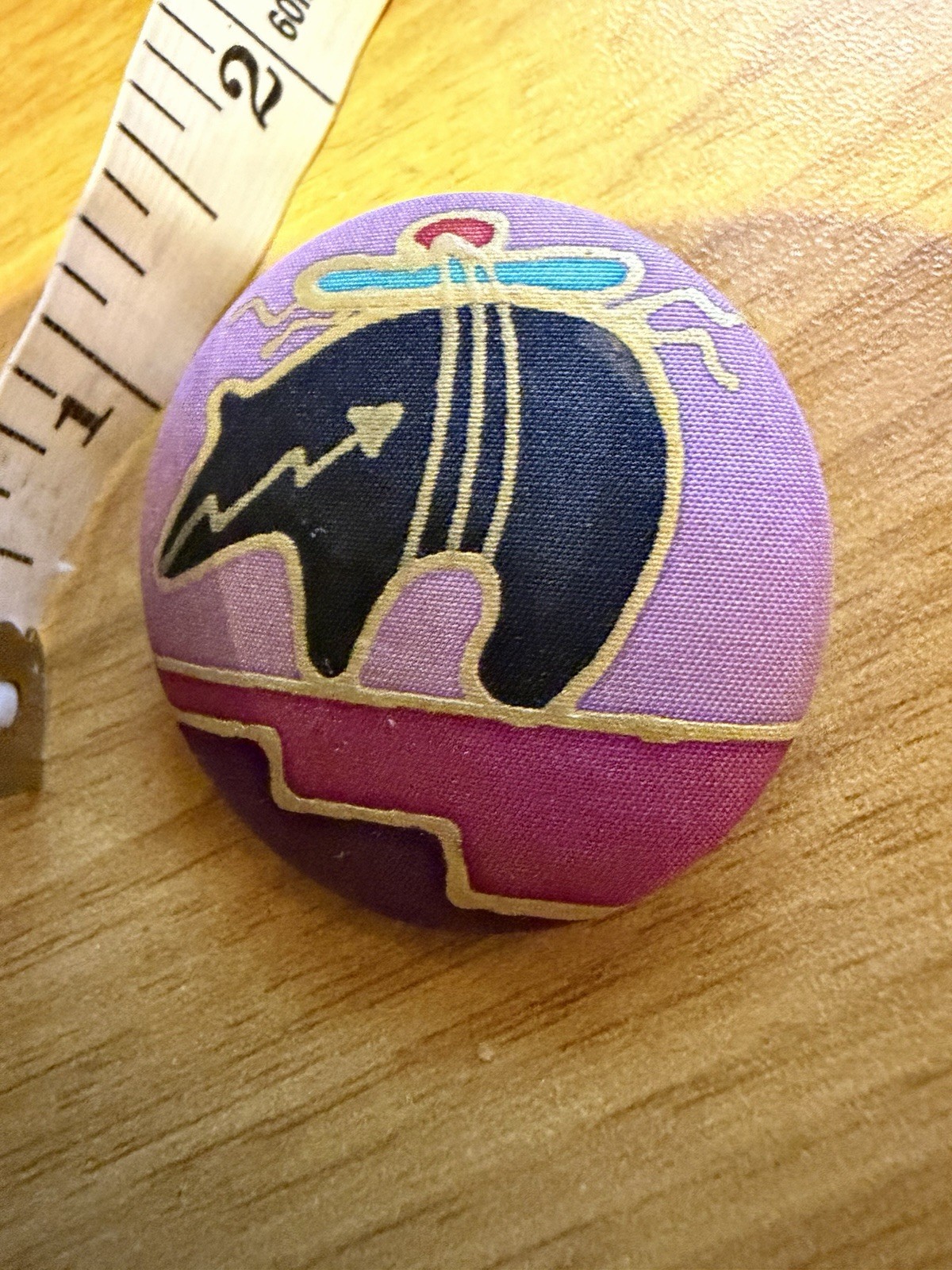 Handcrafted Southwest Brooch Western Native Pin