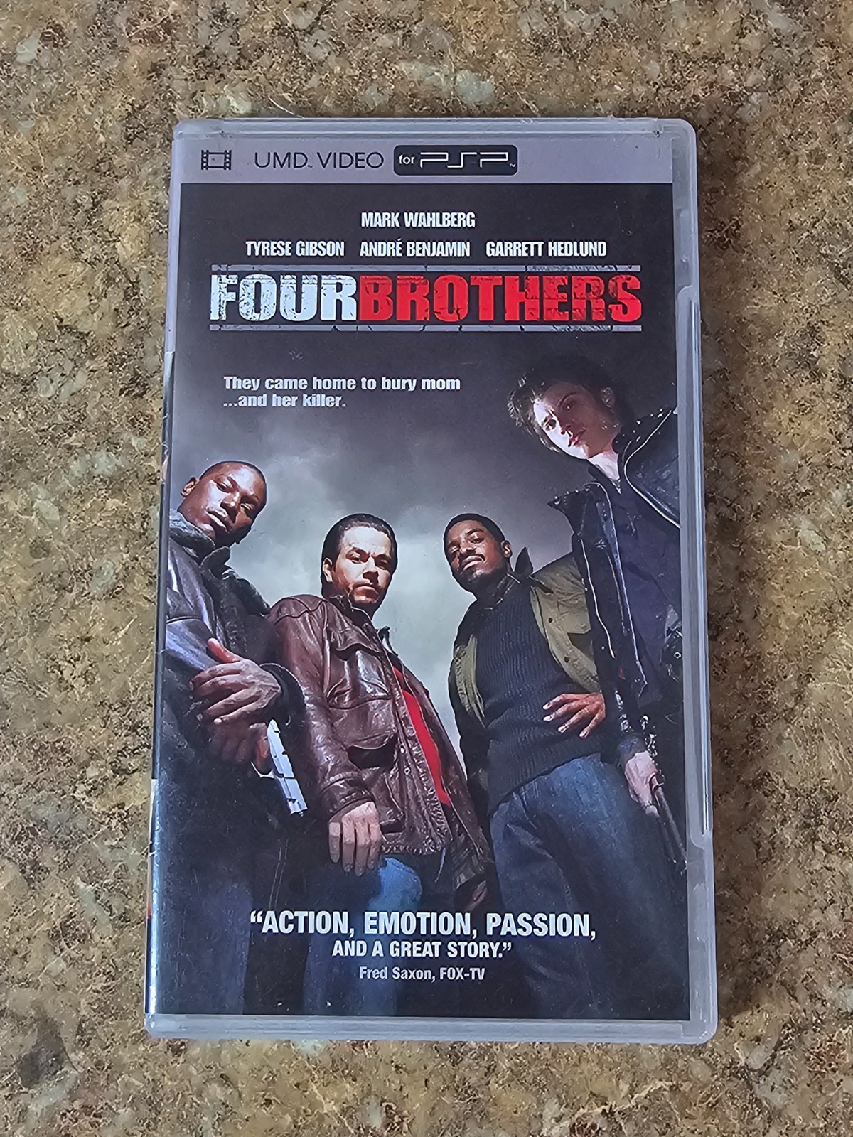 Four Brothers (UMD, 2005) PSP PlayStation Portable Movie w/ Case
