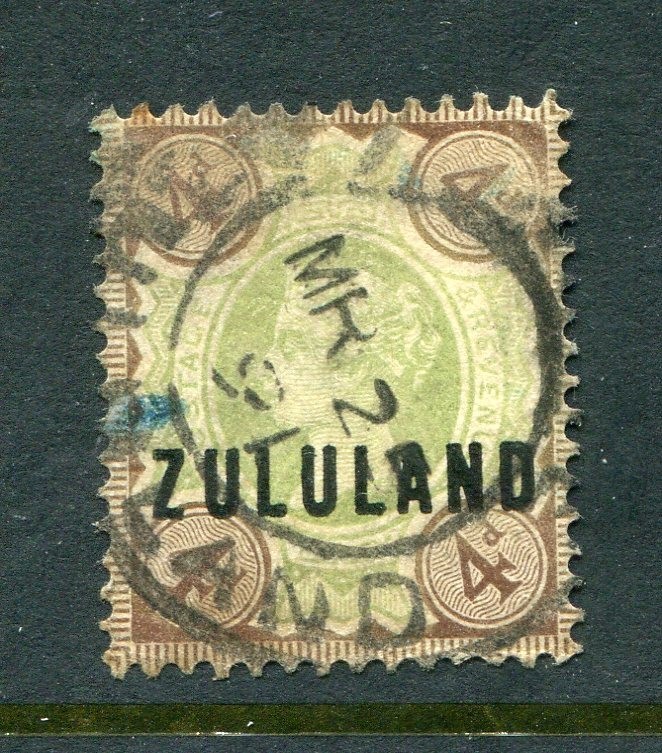 Zululand #6 Victoria 4 P. [Used]