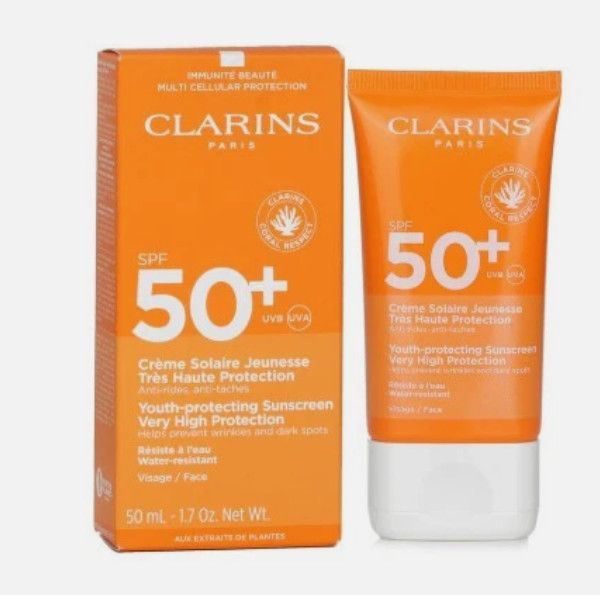 Clarins Youth Protecting Sunscreen High Protection SPF50 50ml 1.7oz #tw