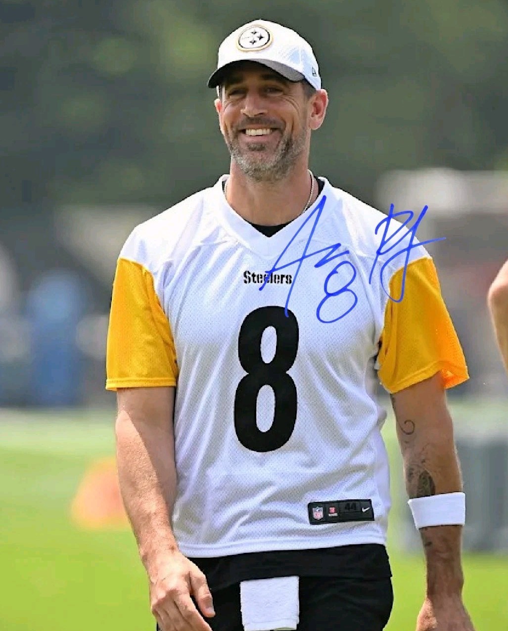Aaron Rodgers Pittsburgh Steelers Signed 8x10 Autographed Photo reprint 