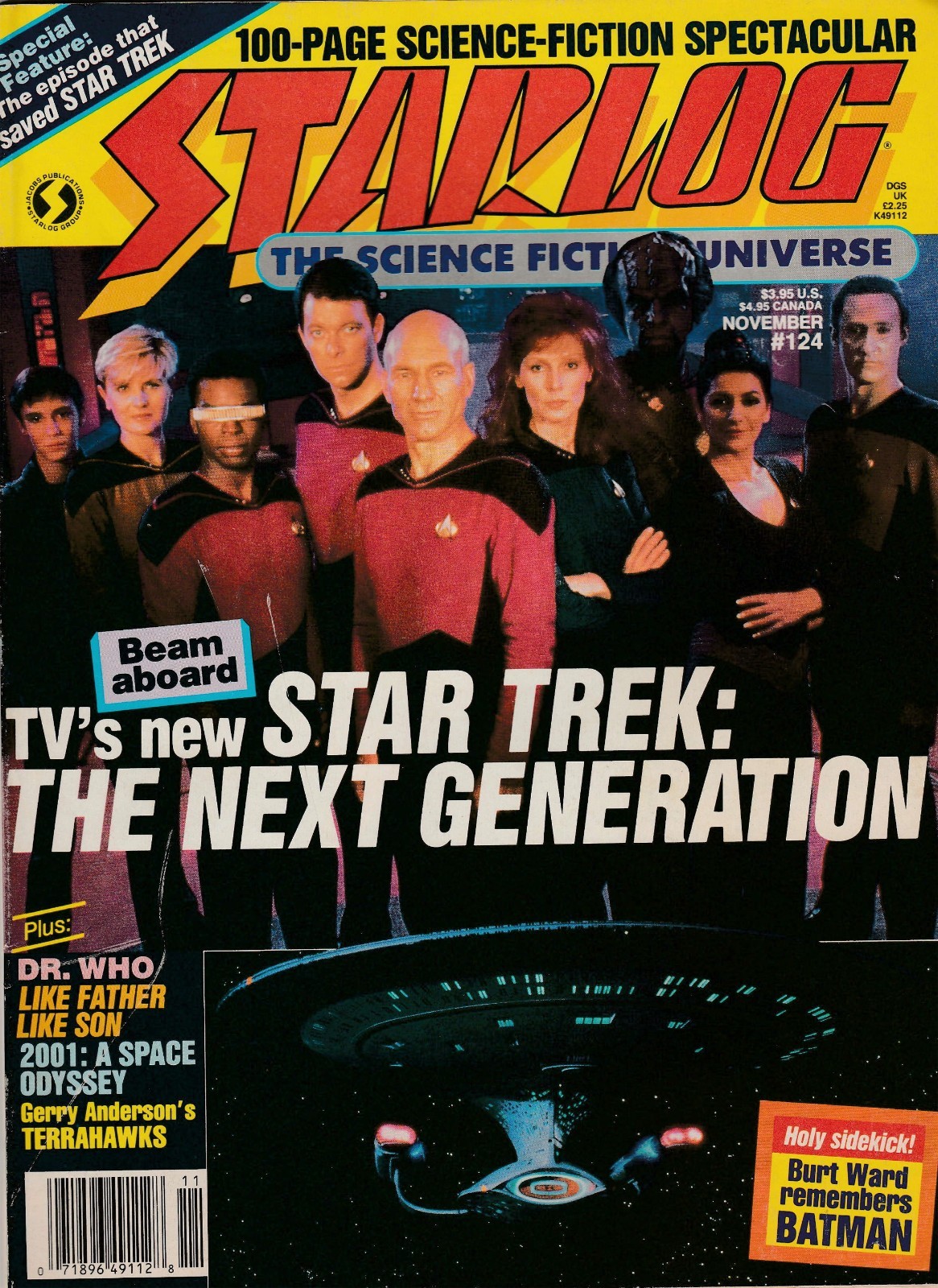 NOVEMBER 1987 STARLOG SCIENCE FICTION MAGAZINE  