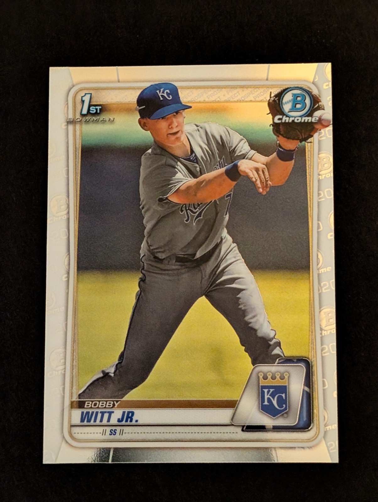 2020 Bowman Chrome Bobby Witt Jr. BCP-25 RC Chrome 1st QTY!! KC Royals MVP!!🔥🔥