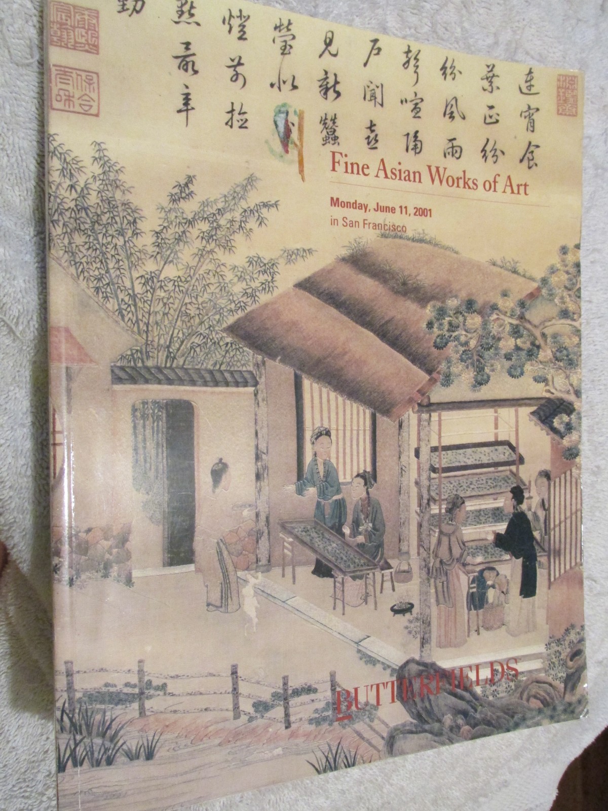 Vintage Butterfields 2001 San Francisco FINE ASIAN WORKS OF ART Auction Catalog
