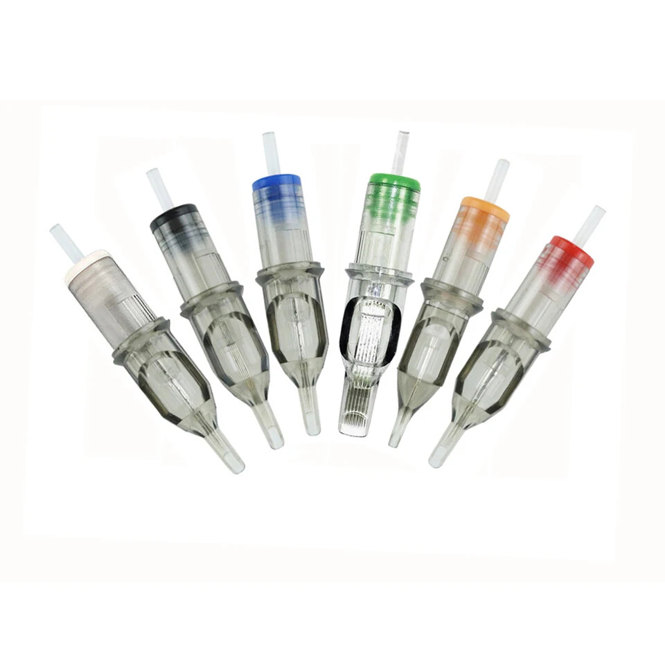20pcs Disposable Sterilized Round Liner Tattoo Cartridge Needle Permanent Makeup