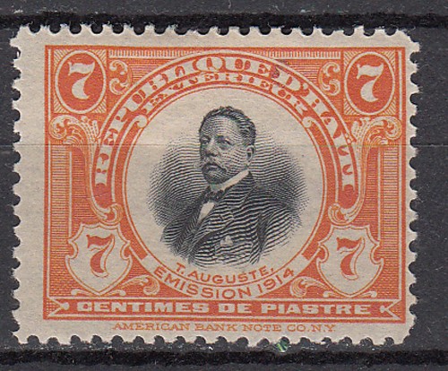 Haiti Mail 1913 - 14 Yvert 138 * MH Character