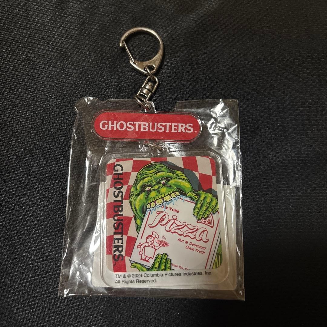 GHOSTBUSTERS Slimer Pizza Keychain Ghostbusters