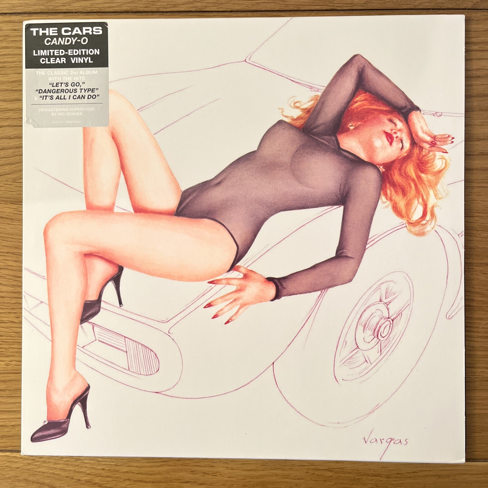 THE CARS Candy-O CLEAR vinyl LP 2022 Limited Edition Reissue NEW 