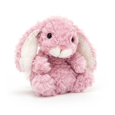Yummy Bunny Pink Soft Plush Toys Stuffed Animal Doll Jelly With Dust Bag